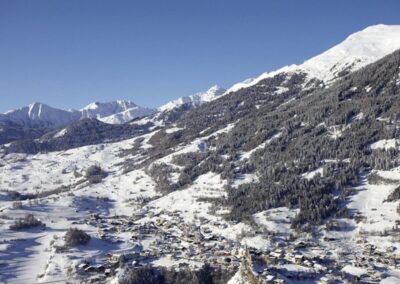 Serfaus Fiss Ladis Panorama im Winter